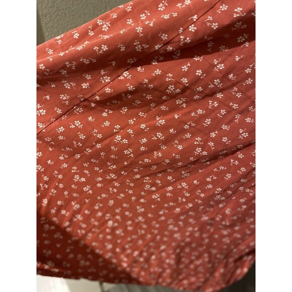 Gap teen Coral Print‎ Spring Summer Tank Cami Dress Size XLarge XL 16 - Picture 5 of 7